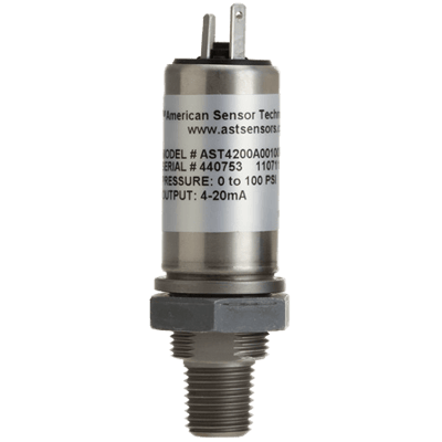 AST Panel Mount Pressure Transducer, AST4200